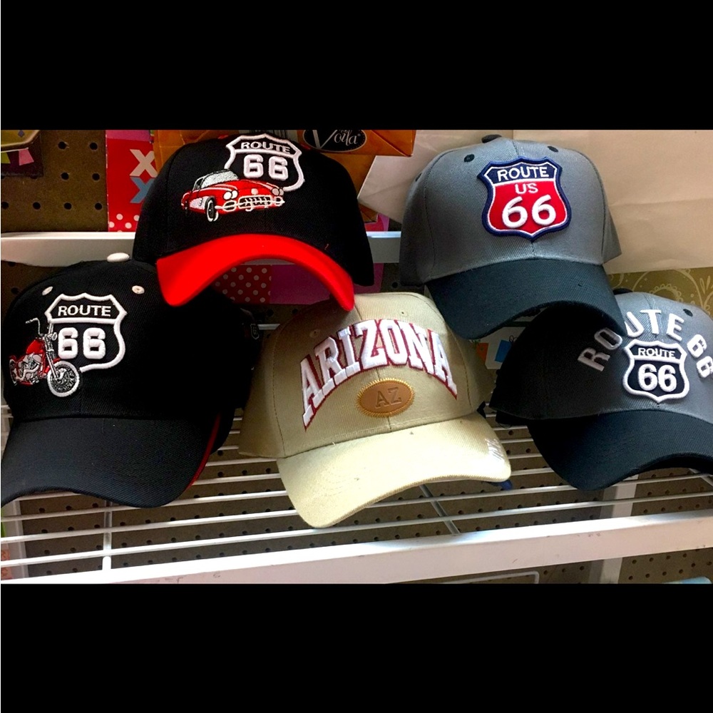 Rt.66 hats! OSFM assorted styles NEW